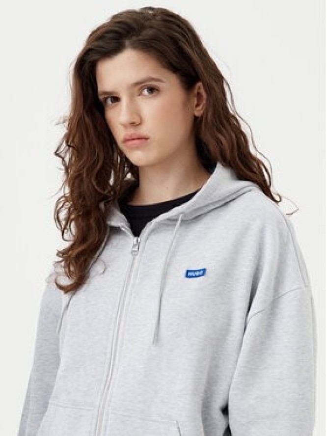 HUGO Bluza Doa 50542512 Szary Relaxed Fit