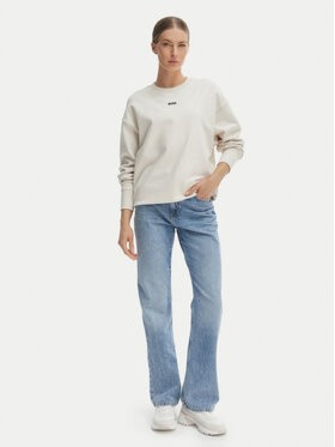 BOSS Bluza C_Eteia_5 50534821 Beżowy Oversize