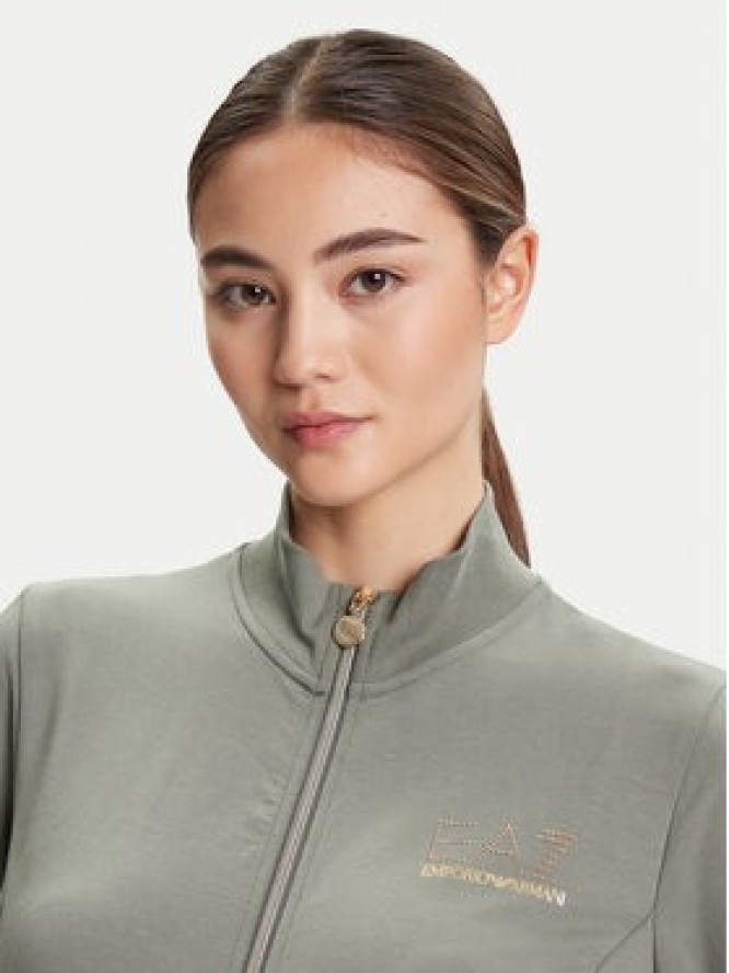 EA7 Emporio Armani Bluza 8NTM43 TJ9RZ U8142 Zielony Regular Fit