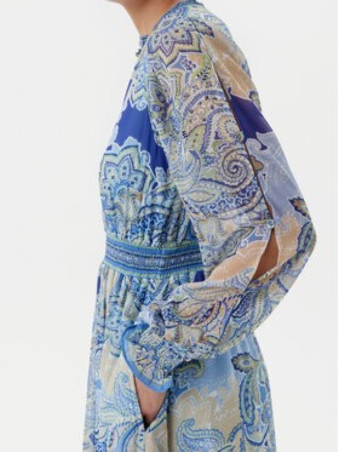 Hale Bob Sukienka letnia 4YDD630L Niebieski Regular Fit