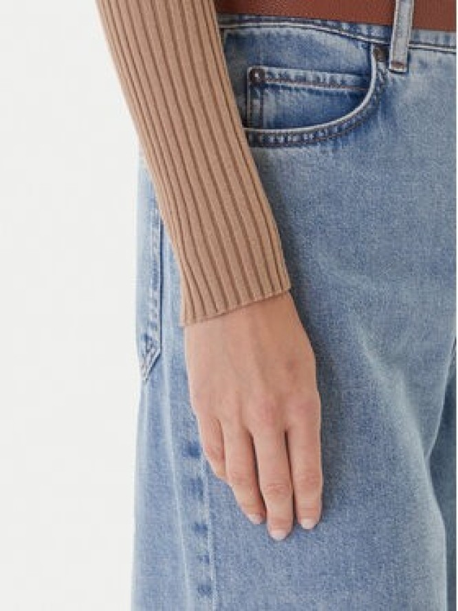 Kontatto Sweter 3M0814C Beżowy Regular Fit