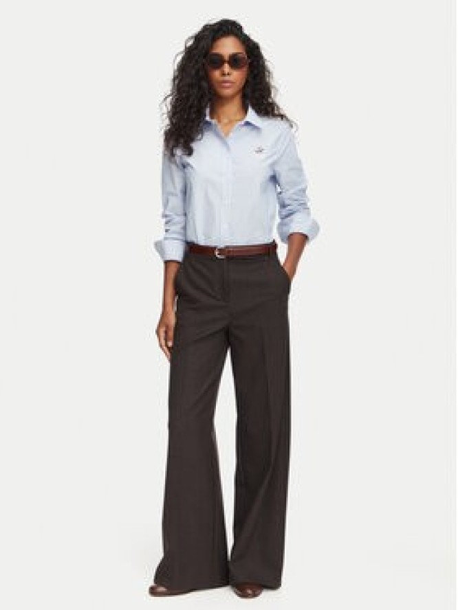 Beverly Hills Polo Club Koszula P-SS26W-SH000536 Niebieski Regular Fit