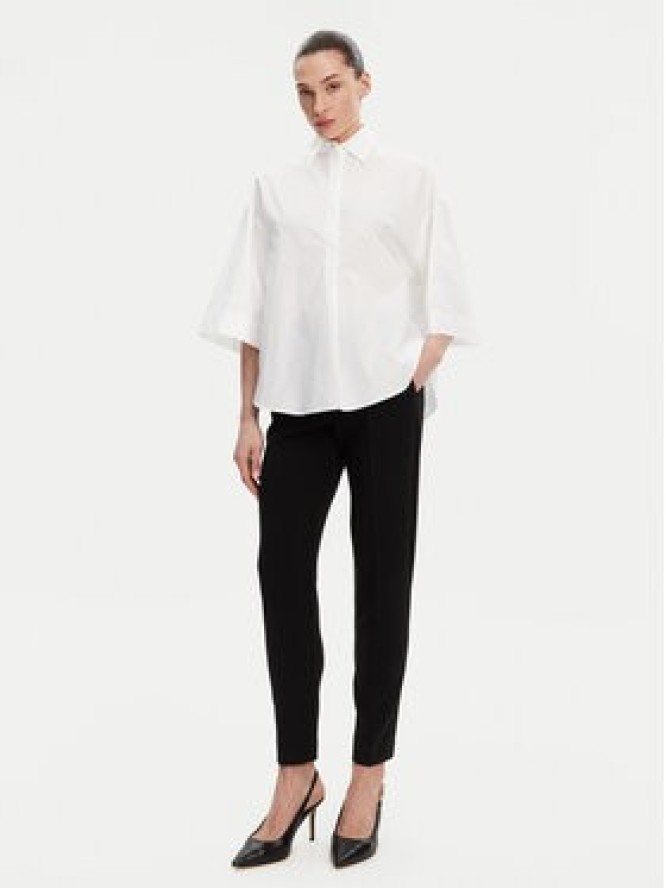 French Connection Koszula 72MZE Biały Relaxed Fit