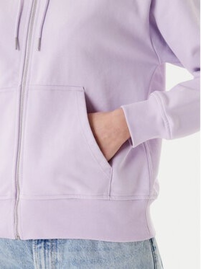 Calvin Klein Jeans Bluza Monologo LV047B270G Fioletowy Regular Fit