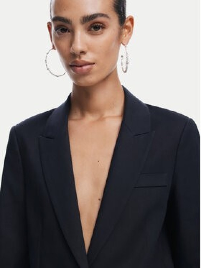 Desigual Marynarka 25SWEWX1 Czarny Regular Fit