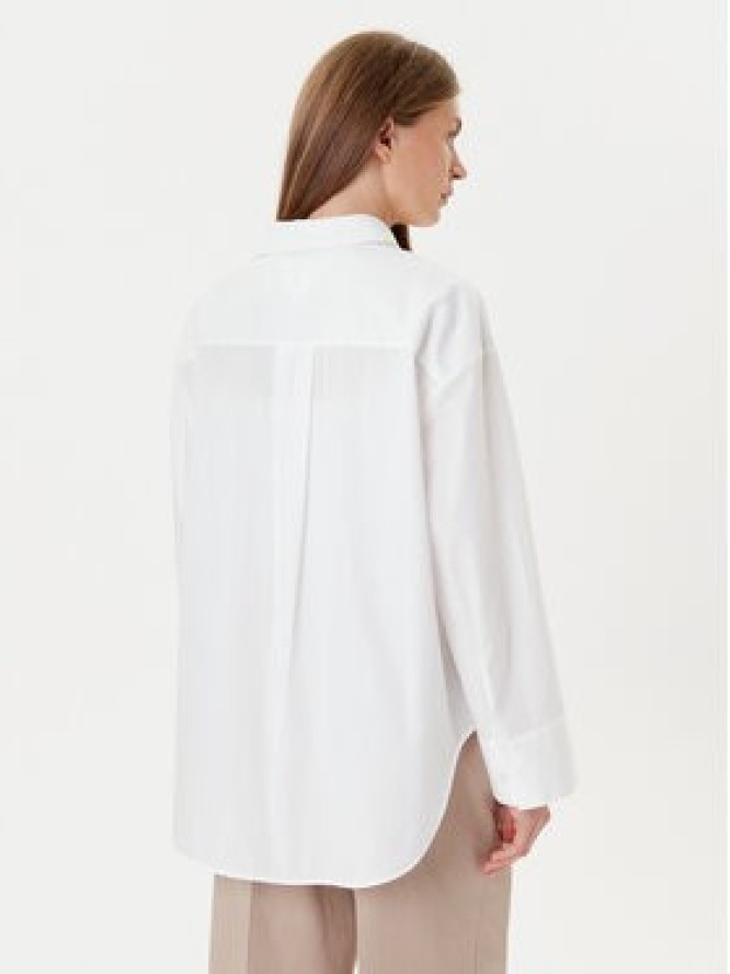 Tommy Hilfiger Koszula New Easy WW0WW45892 Biały Relaxed Fit