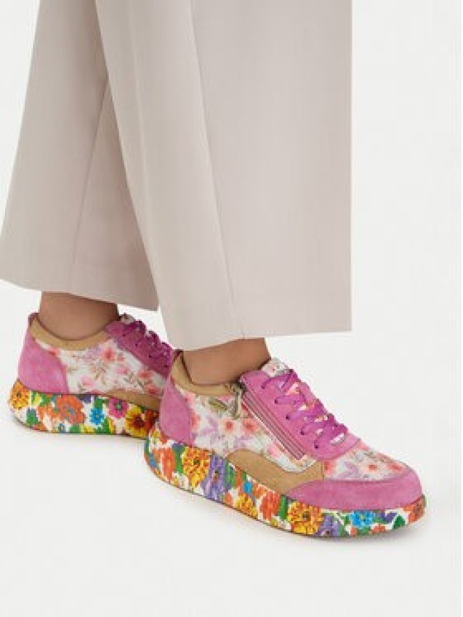 Laura Vita Sneakersy Nikito 62 Różowy