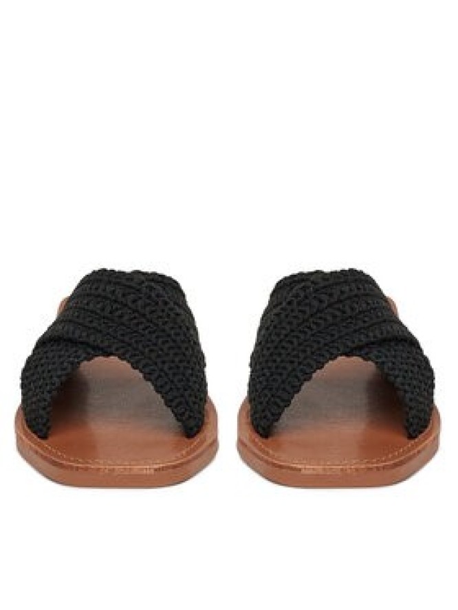 DeeZee Klapki E4736-1 Czarny