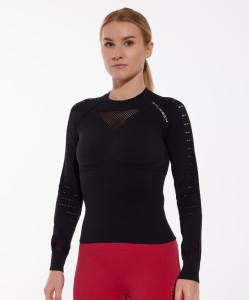 Bluza damska treningowa z długim rękawem Brubeck GYM