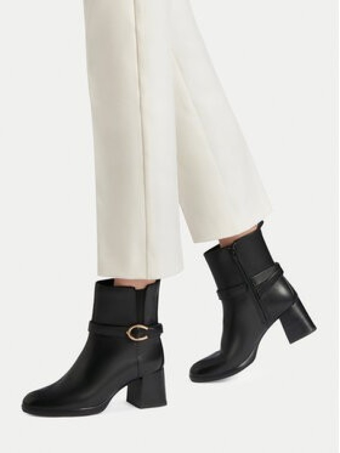 Geox Botki D Walk Pleasure 55 D46XBA 00043 C9999 Czarny