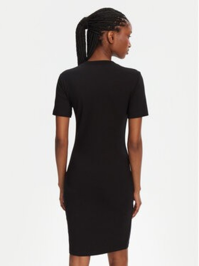 Versace Jeans Couture Sukienka codzienna 78HAOC06 Czarny Slim Fit