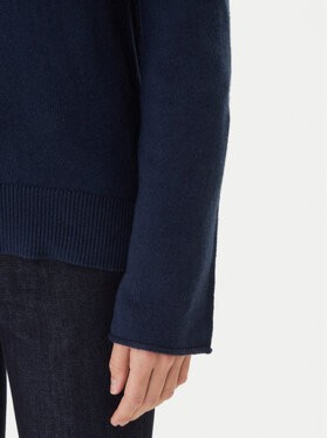 Tommy Hilfiger Sweter WW0WW46438 Granatowy Regular Fit