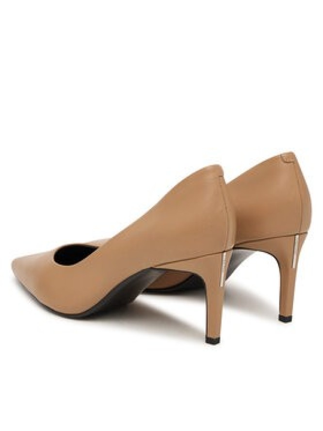 Calvin Klein Szpilki Ess Stiletto 70 HW0HW02607 Beżowy