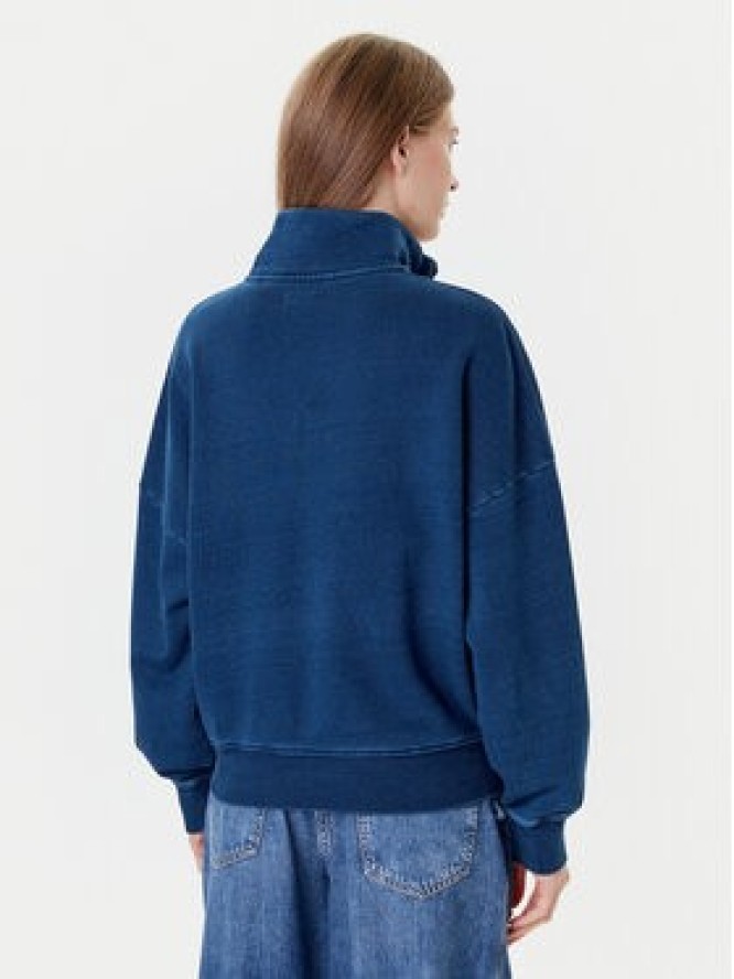 Guess Jeans Bluza W5YQ10 KCXQ1 Granatowy Regular Fit