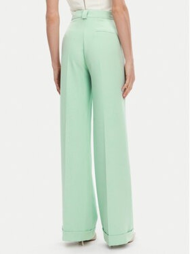 Maryley Spodnie materiałowe 25EB537/M26/43SP Zielony Regular Fit