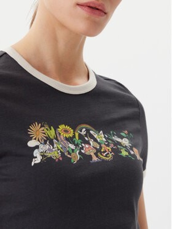 Element T-Shirt ELJZT00138 Czarny Regular Fit