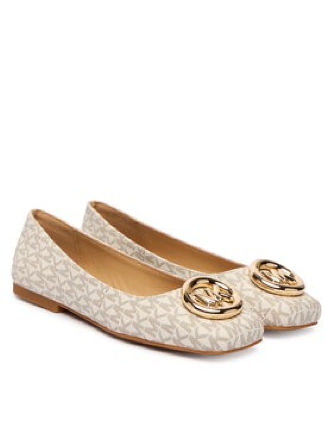 MICHAEL Michael Kors Baleriny Milan Flex Ballet 40F5MLFP1B Écru