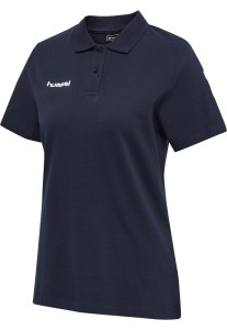 Koszulka tenisowa polo damska Hummel Go Cotton Polo Woman