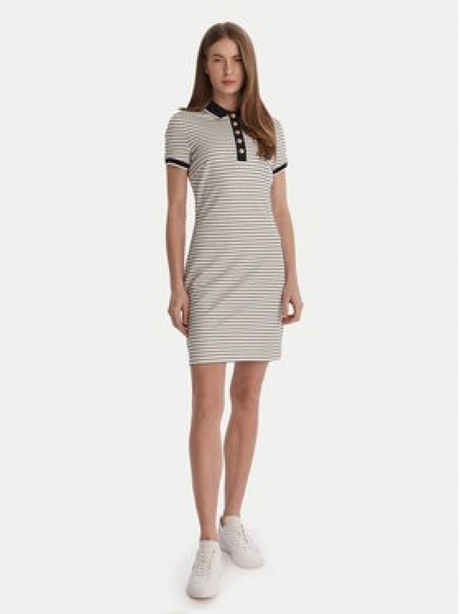 Guess Sukienka codzienna W6GK14 K2948 Biały Regular Fit