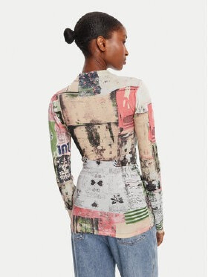 Desigual Bluzka Montreal 25WWJF39 Kolorowy Regular Fit