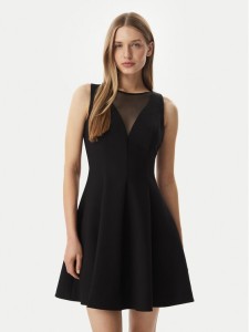 Morgan Sukienka koktajlowa 261-RCOEUR Czarny Regular Fit