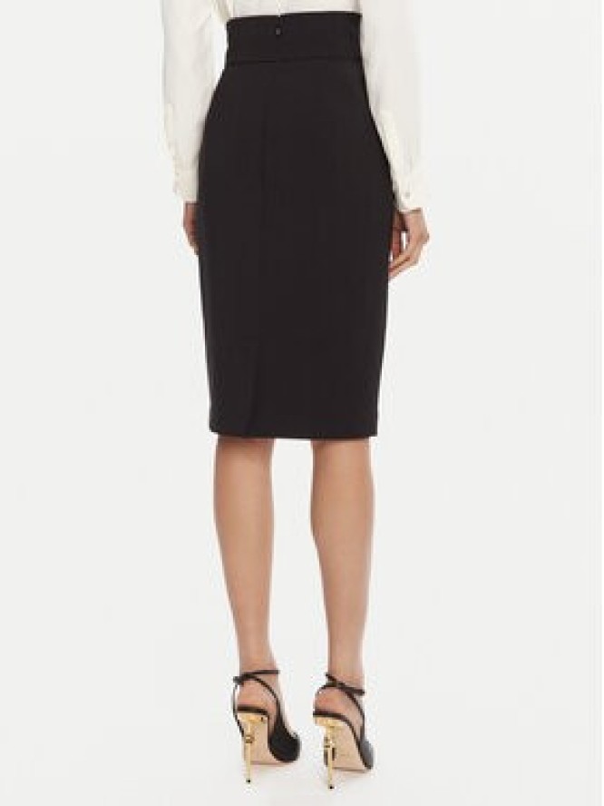 Elisabetta Franchi Spódnica ołówkowa GO-130-56E2 Czarny Regular Fit
