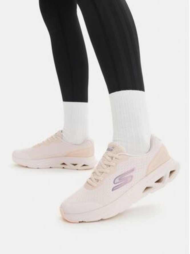 Skechers Sneakersy Glide Step Vortex 129826/NAT Kremowy