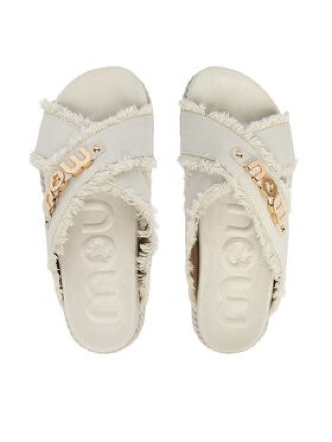 Mou Klapki MU.SW451005K Biały