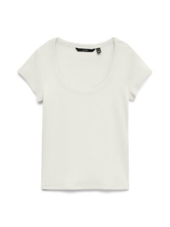Vero Moda T-Shirt Chloe 10344953 Biały Slim Fit