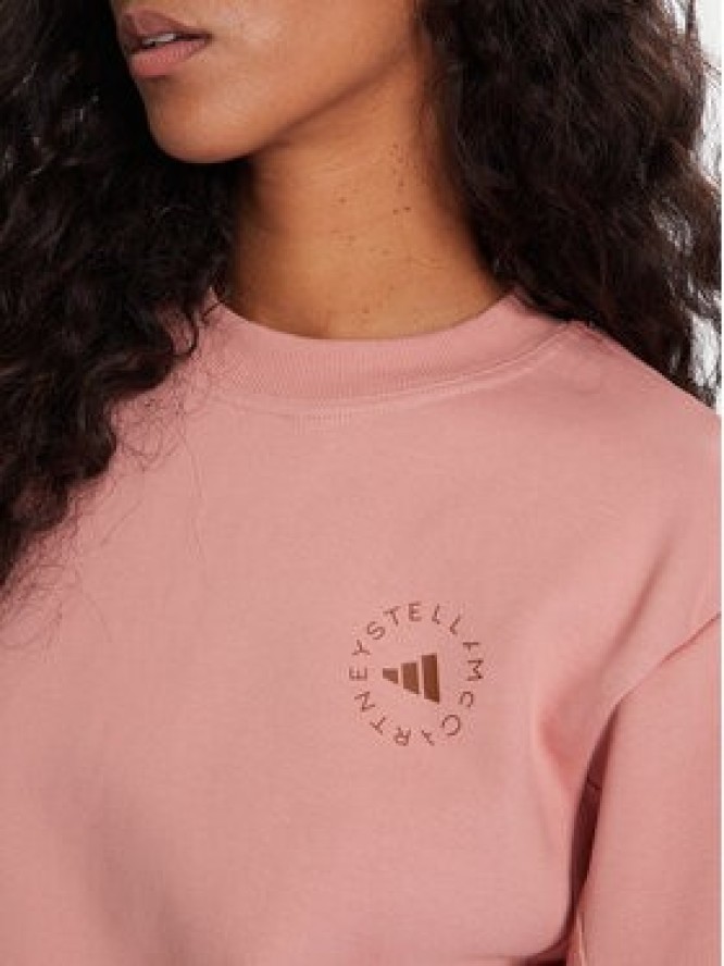 adidas by Stella McCartney Bluza JX6784 Różowy Regular Fit