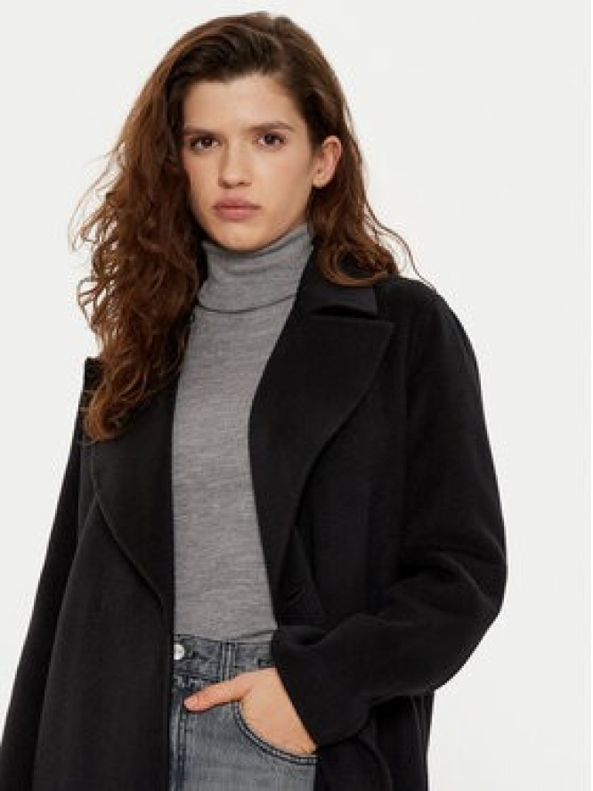 Marella Płaszcz wełniany Ardenza 2423016031 Czarny Regular Fit