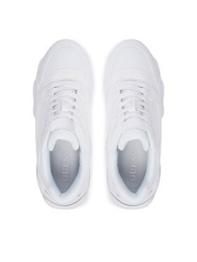 Guess Sneakersy FLTMZZ ELE12 Biały
