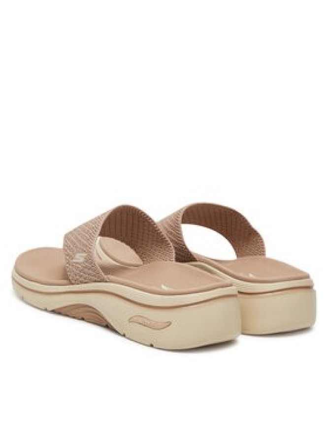 Skechers Japonki Go Walk Arch Fit 2.0 Sandal-Carrie 140861/TPE Beżowy