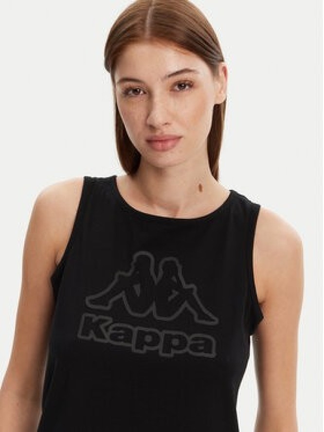 Kappa Top Logo Gria 382129W Czarny Regular Fit
