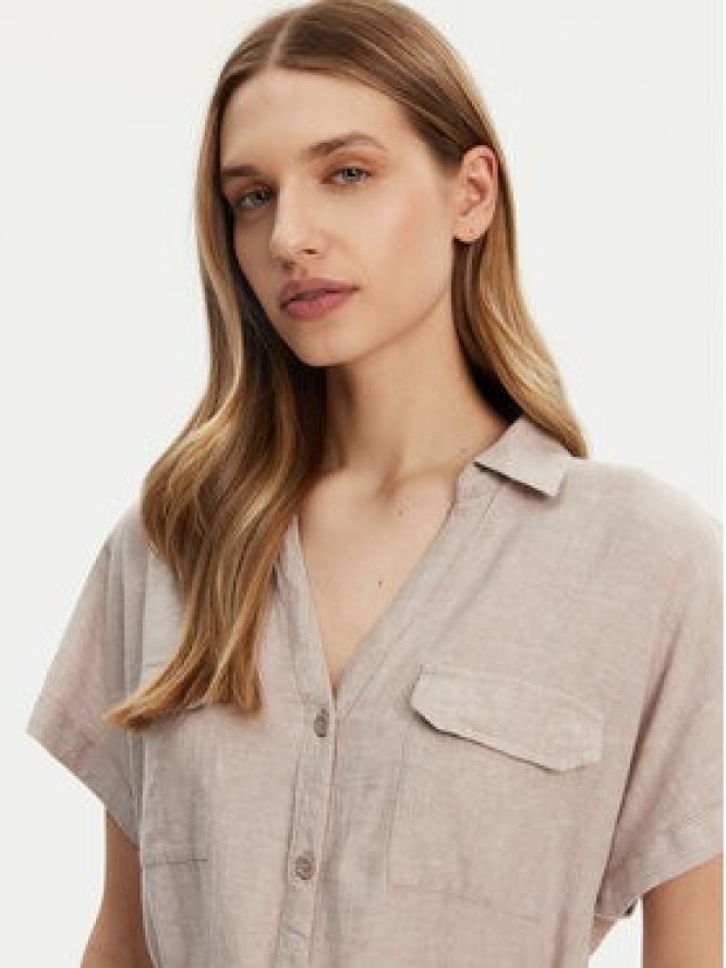 Vero Moda Sukienka letnia Linn 10323027 Szary Relaxed Fit