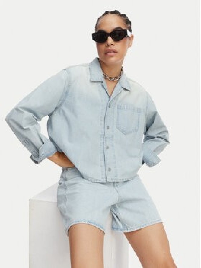 G-Star Raw Koszula jeansowa Resort D29076-E356 Niebieski jasny Relaxed Fit