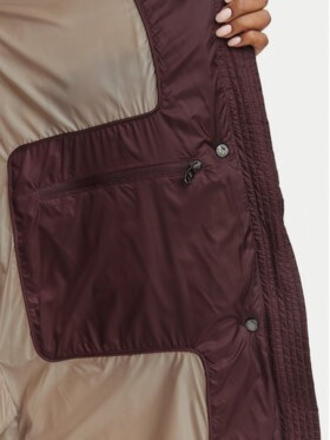 Hetregó Kurtka puchowa Karen 8R605 26WD02 Bordowy Relaxed Fit