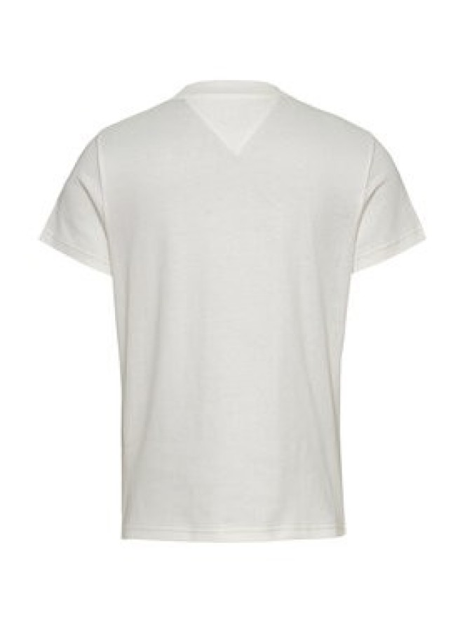 Tommy Jeans T-Shirt Bubble DW0DW21338 Biały Regular Fit