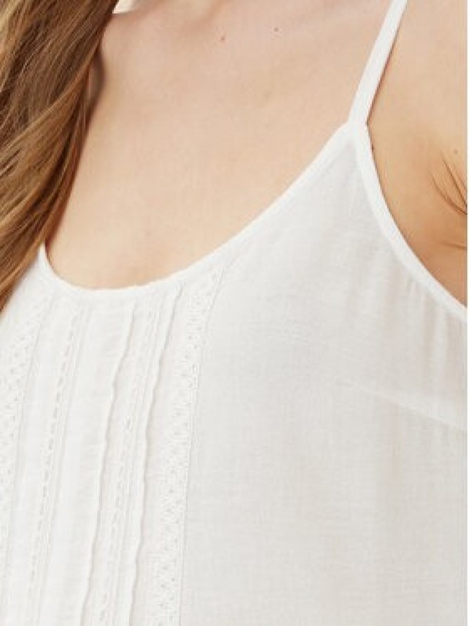 Vero Moda Sukienka letnia Pretty 10325236 Biały Regular Fit