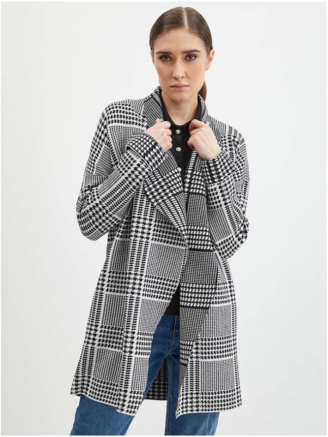 orsay Kardigan w kolorze czarno-białym rozmiar: L