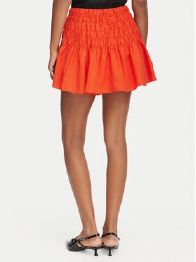 Vero Moda Spódnica mini Sofia 10350924 Pomarańczowy Regular Fit