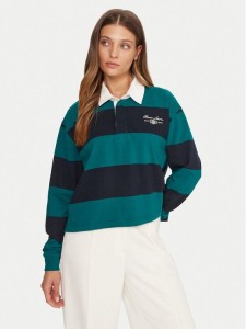 Guess Jeans Polo W5BP06 KCPS1 Beżowy Relaxed Fit