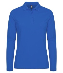 clique Manhattan L/S Women Polo z długim rękawem Royal Blue