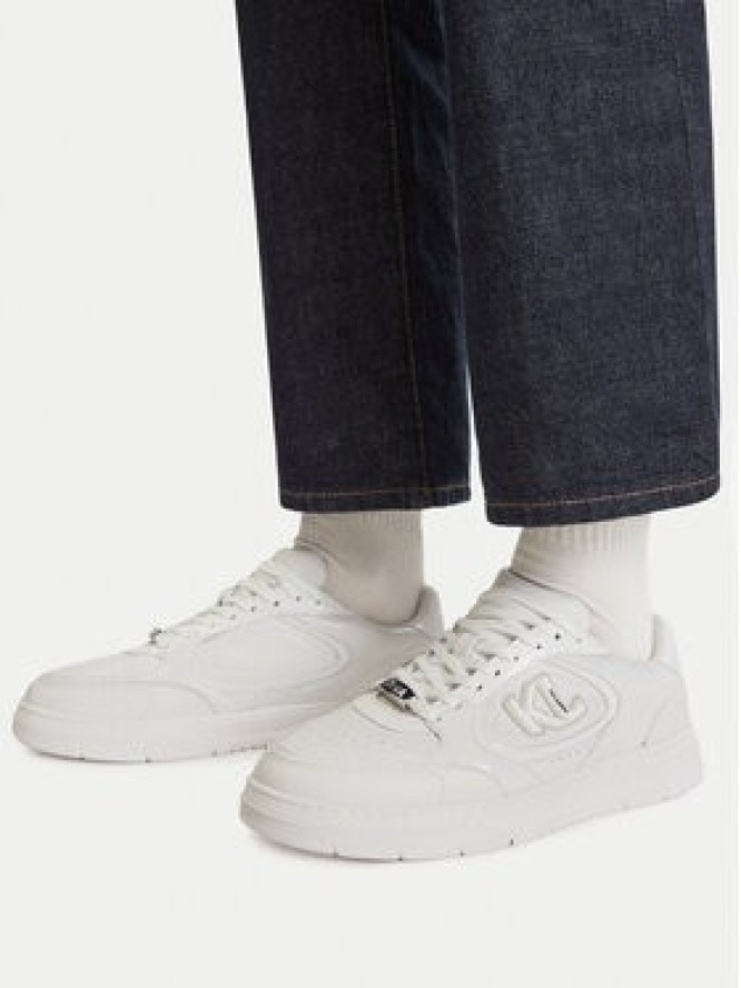 KARL LAGERFELD Sneakersy KL63025 Biały