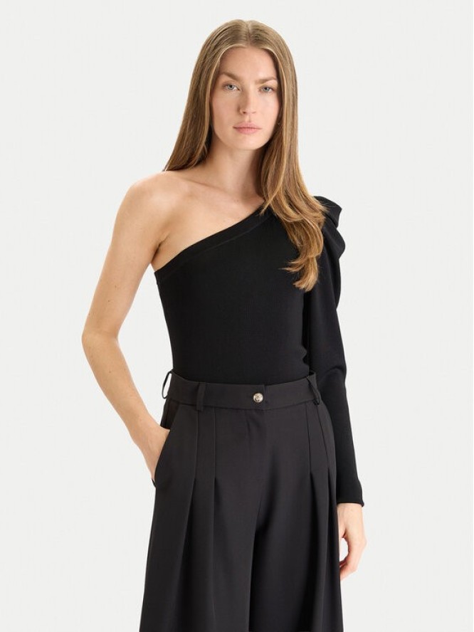 TWINSET Sweter 252AT3011 Czarny Slim Fit