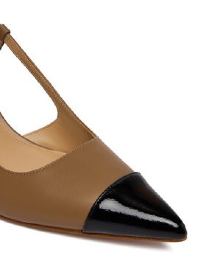 MICHAEL Michael Kors Czółenka Alora Toe Cao Mid Sling 40R6AOMS1L Brązowy