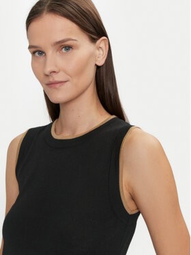 Luisa Spagnoli Bluzka Macinapepe 58514 Czarny Regular Fit