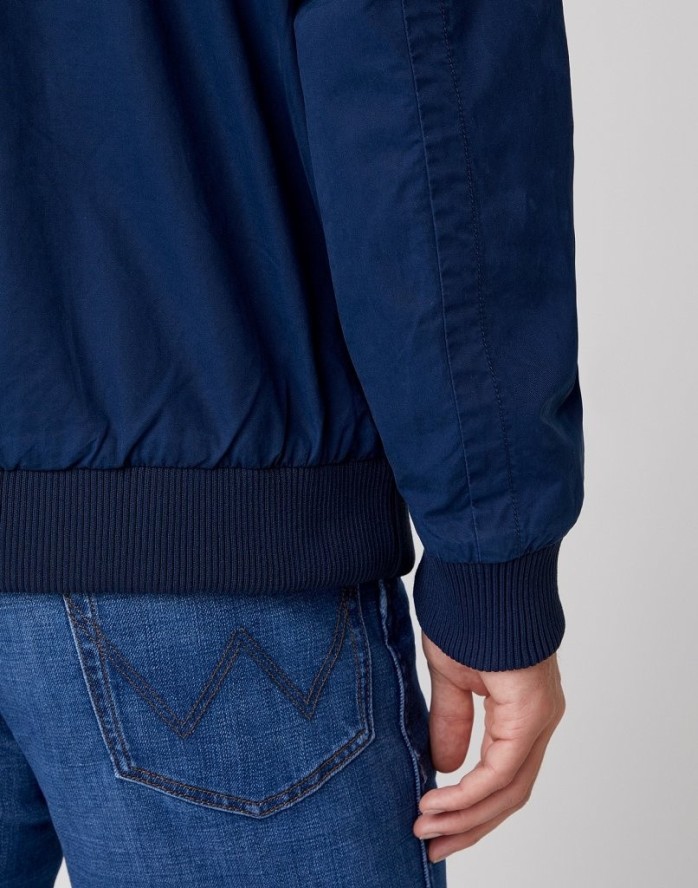 KURTKA PRZEJŚCIOWA WRANGLER THE BOMBER NAVY W4E16P114 112129121