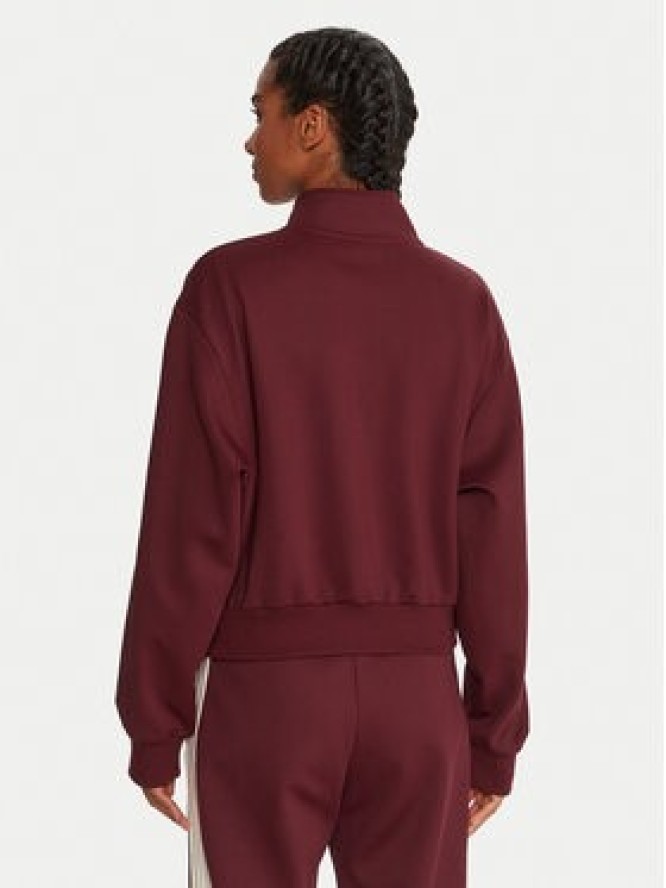 Guess Bluza V5BQ00 KCX22 Bordowy Regular Fit