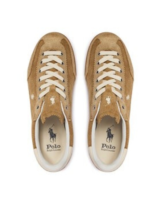 Polo Ralph Lauren Sneakersy 804P08219001 Brązowy